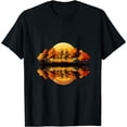 thumbnail image 1 of Nature Reflection Forest Trees Outdoor Wildlife Womens T-Shirt, 1 of 5