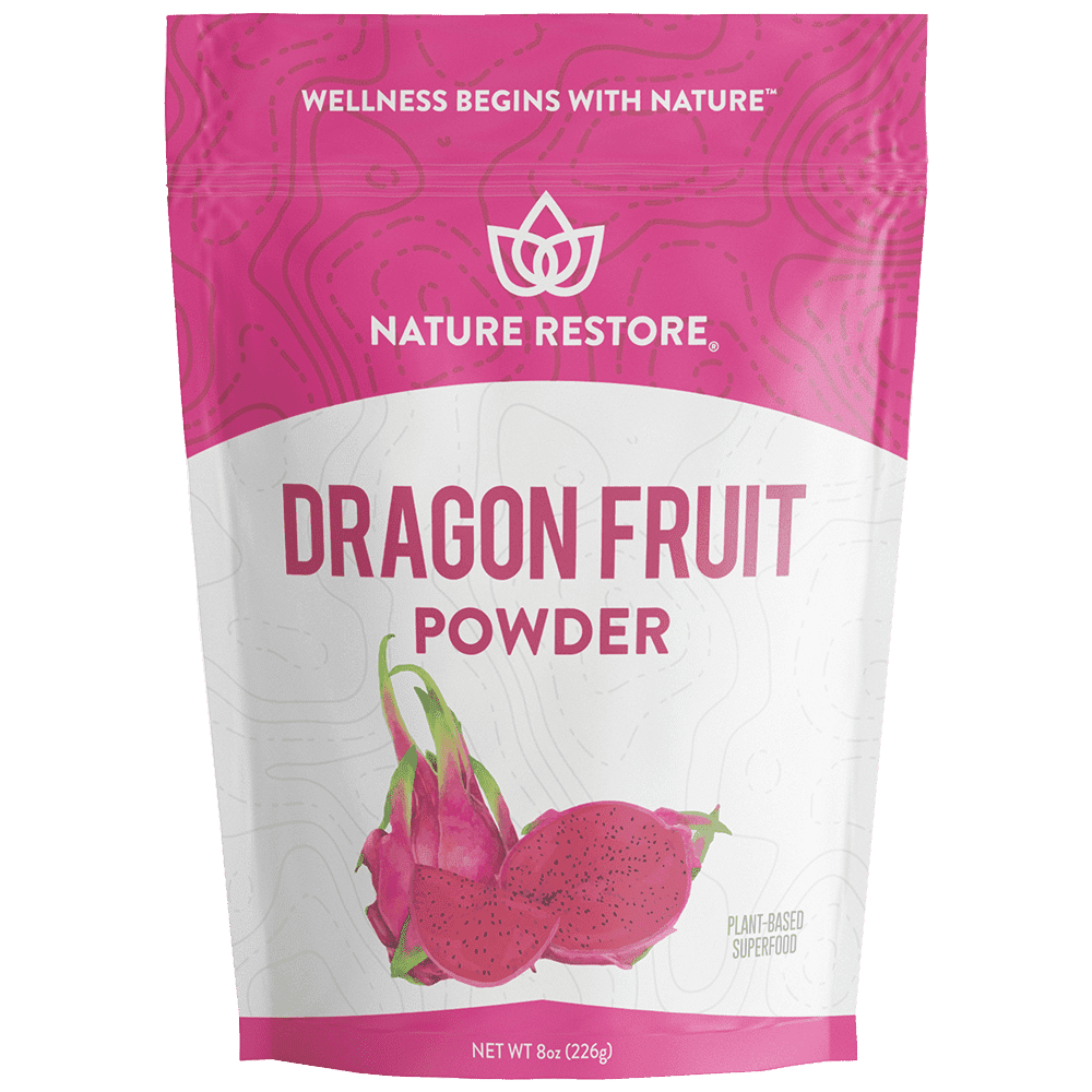 Nature Restore Pink Pitaya Powder (Dragonfruit), 8 Ounces