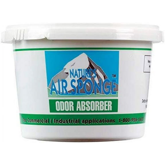 Powerline Packaging AirSponge Odor Absorber Unscented - Odor Eliminating - 1 Lb Plastic Tub