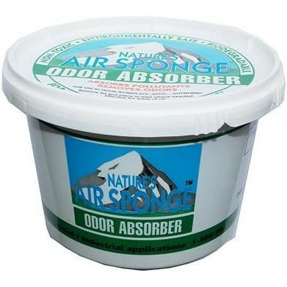 Nature's Air Sponge Odor Absorber Unscented - Odor Eliminating - 1 Lb Plastic Tub