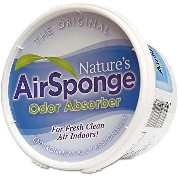 Delta Nature Air Sponge Odor Absorber Unscented - Odor Eliminator - 1 Lb Plastic Tub
