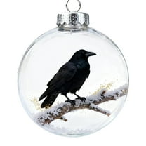 NatureâS Birds Glass Ornament Set - Hummingbird Christmas Tree Ornaments - Cardinal Bird Christmas Ornaments For Xmas Tree & Memorial Gifts, Clear Holiday Decor