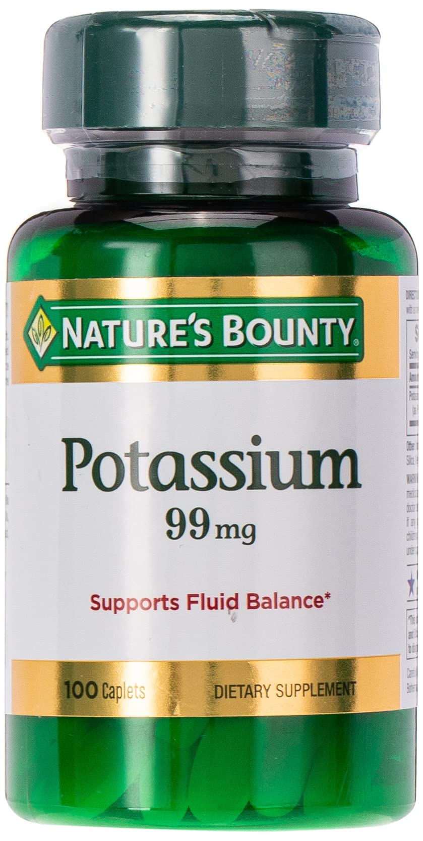 Nature'S Bounty Potassium,99 Mg,100 Caplets