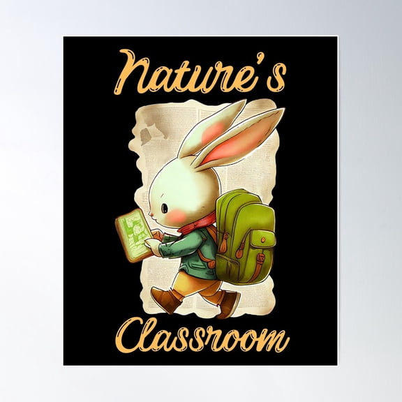 Nature'S Classroom. Majestic Mountains Poster Wall Art, Modern Wall Decor For Living Room Bedroom, 24x36 UNFRAMED