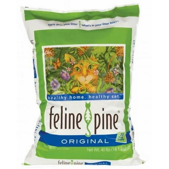 Nature S Earth Products - Feline Pine Cat Litter 40 Pound - 70750