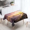 thumbnail image 1 of Nature Scenery Tablecloth Beach Printed Party Restaurant Table Decoration Stain Resistant & Waterproof, 1 of 5