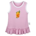 thumbnail image 1 of Nature Sea Buckthorn Pattern Dresses For Baby, Newborn Babies Skirts, Infant Princess Dress, 0-24M Kids Graphic Clothes (Pink Sleeveless Dresses, 6-12 Months), 1 of 4