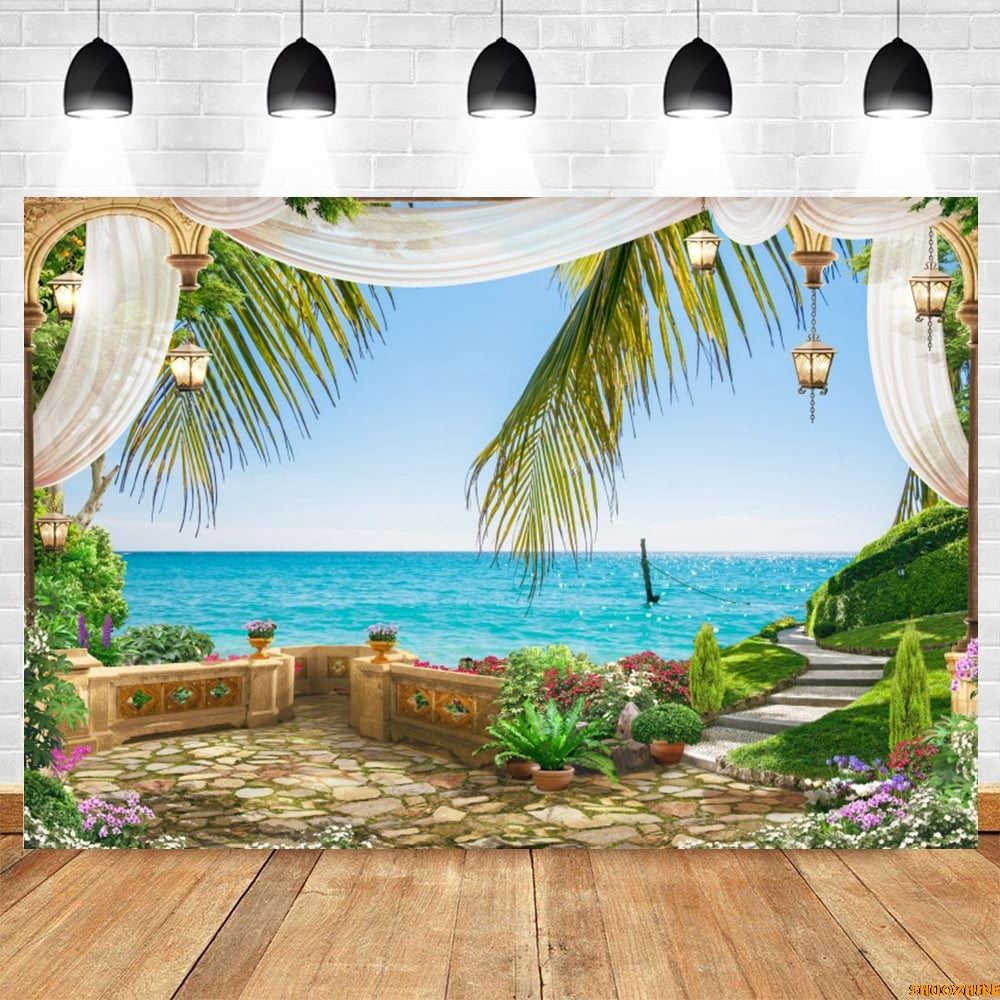 Nature Seaside Landscape Backdrop for Photography Sea Ocean Frch ...