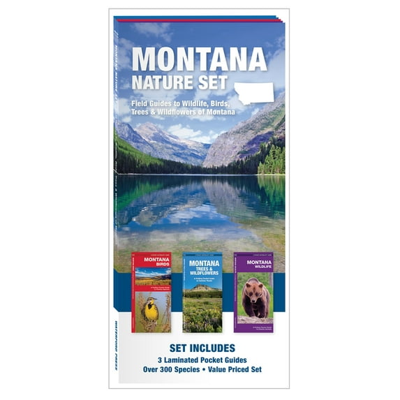 Nature Set: Montana Nature Set : Field Guides to Wildlife, Birds, Trees & Wildflowers of Montana (Mixed media product)