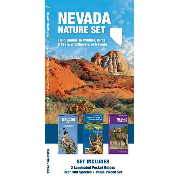 Nature Set: Nevada Nature Set : Field Guides to Wildlife, Birds, Trees & Wildflowers of Nevada (Mixed media product)