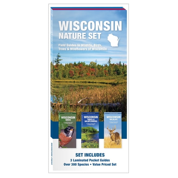 Nature Set: Wisconsin Nature Set : Field Guides to Wildlife, Birds, Trees & Wildflowers of Wisconsin (Mixed media product)