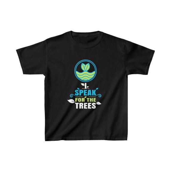 Nature Shirt I Speak For The Trees Save the Planet T Shirts for Boys