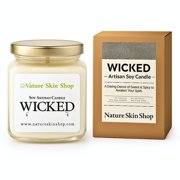 Nature Skin Shop Handmade Wicked Soy Candle