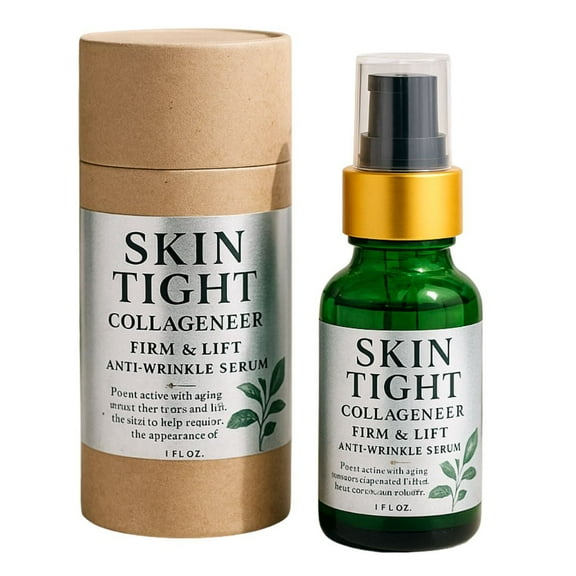 Nature Skin Shop Skin Tight Serum  Facelifting and Anti-Wrinkle Cream Featuring Collageneer