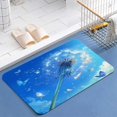 thumbnail image 1 of Nature Spring Summer Dandelion Blue Sky Diatomite Bath Mats Bathroom Absorbent Anti Slip Floor Mat Foot Carpet Quick Dry Shower Toilet Rug Doormat Washable, 1 of 5
