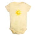 thumbnail image 1 of Nature Sun Pattern Rompers For Babies, Newborn Baby Unisex Bodysuits, Infant Jumpsuits, Toddler 0-24 Months Kids One-Piece Oufits (Yellow, 0-6 Months), 1 of 4