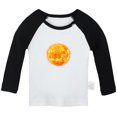 thumbnail image 1 of Nature Sun Pattern T shirt For Baby, Newborn Babies T-shirts, Infant Tops, 0-24M Kids Graphic Tees Clothing (Long Black Raglan T-shirt, 6-12 Months), 1 of 4