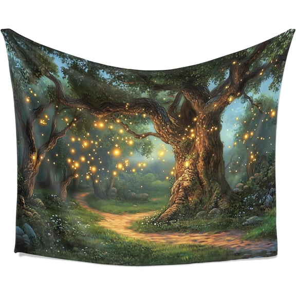 Nature Tapestry Wall Hanging, Large Fabric Wall Decor for Bedroom Living Room Dorm 40x60inch