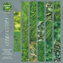 Nature Texture Washi Tape, 2 Rolls Masking Wall Adhesive Tape Stickers for Scrapbook Art Craft Junk Journal Supplies