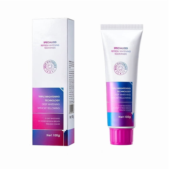 Nature Tooth Refresh Toothpaste, Tooth Refresh Toothpaste, Fresh Breath, Prevent Teeth Loss, Gentle Care Gums, Natural Ingredients