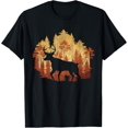 thumbnail image 1 of Nature Trees Wildlife Forest Animal Lover Outdoor Deer T-Shirt, 1 of 4
