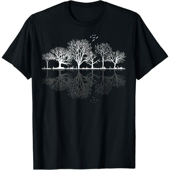 Nature Trees and Forest T-Shirt100% cotton short-sleeved shirt for both men and women