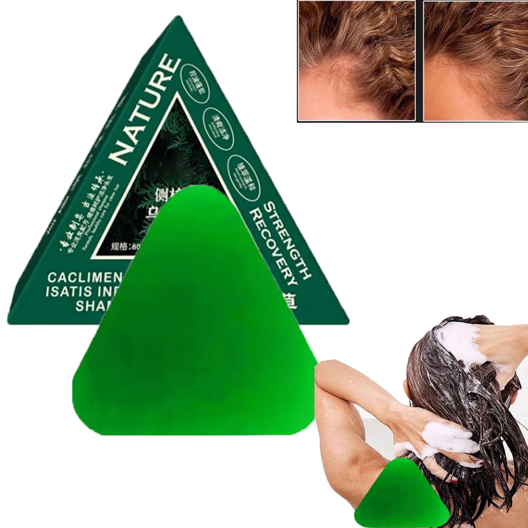 Nature Triangle Shampoo Bar 2025, Nature Seven Green Soap Shampoo