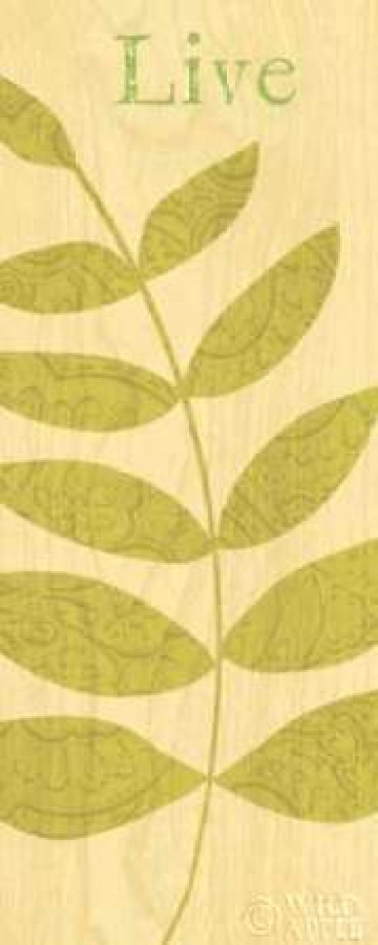 Nature Trio - Live Canvas Art - Veronique Charron (10 x 20)