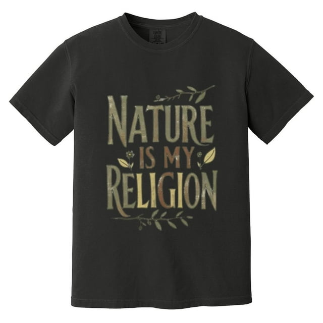 Nature Truth Comfort Color Tshirt with Earth Faith and Growing Light
