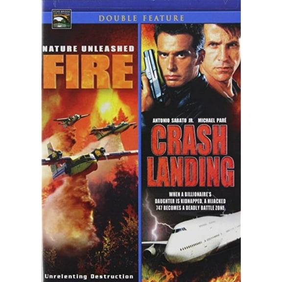 Nature Unleashed: Fire & Crash Landing Double Feature DVD