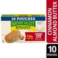 thumbnail image 1 of Nature Valley Biscuit Sandwiches, Cinnamon Almond Butter, 10 Bars, 13.5 oz, 1 of 15