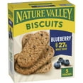 Nature Valley Blueberry Biscuits, Made HYZ01 With Whole Grain, 5 ct, 8.