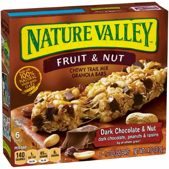 Nature Valley Chewy Granola Bar Trail Mix (Pack of 8)