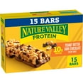 thumbnail image 1 of Nature Valley Protein Chewy Snack Bars, Peanut Butter Dark Chocolate, 15 Bars, 21.3 oz, 1 of 15