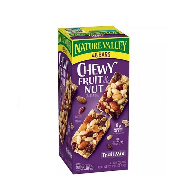 Nature Valley Chewy Trail Mix Fruit & Nut Granola Bars (48 ct