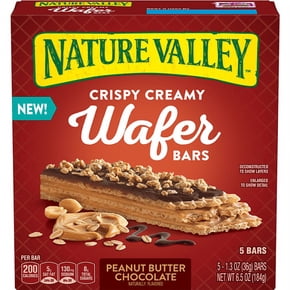 Chocolate Peanut Butter Wafer Bars
