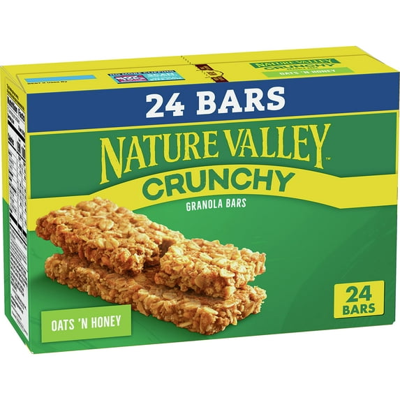Nature Valley Crunchy Granola Bars, Oats ,N Honey, 1.49 Oz, 12 Ct