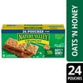 thumbnail interactive-video image 1 of Nature Valley Crunchy Granola Bars, Oats 'n Honey, 48 Count, 35.76 oz (24 Pouches), 1 of 12