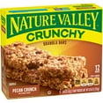 thumbnail image 1 of Nature Valley Crunchy Granola Bars, Pecan Crunch, 12 Bars, 8.94 Oz (6 Pouches), 1 of 3