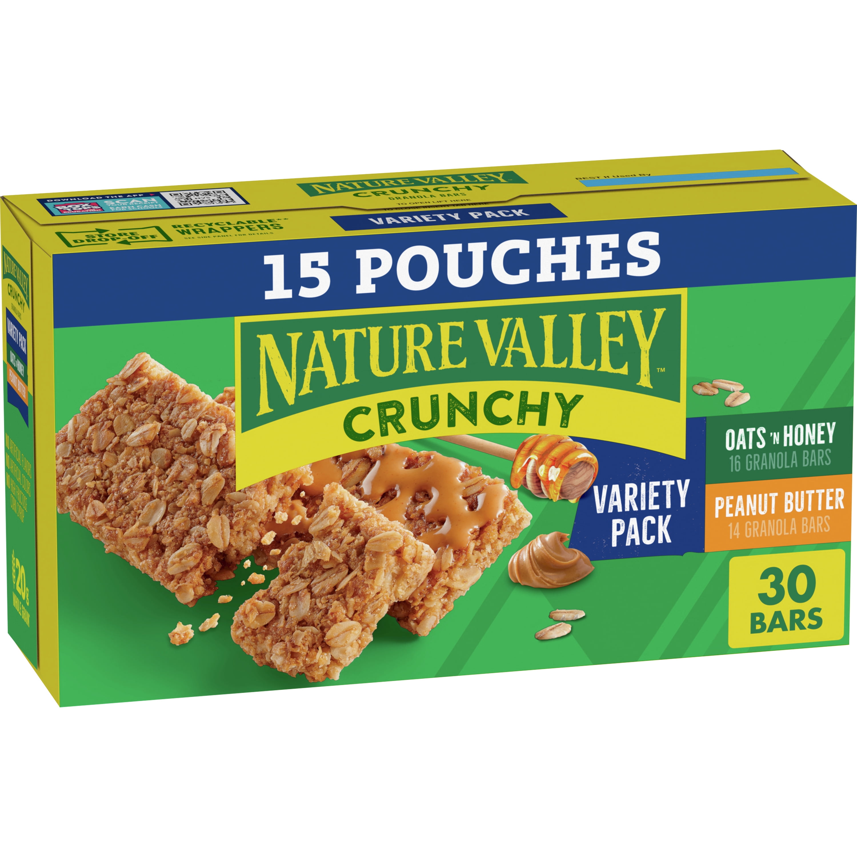 Nature Valley Crunchy Granola Bars Peanut Butter 5 Pack