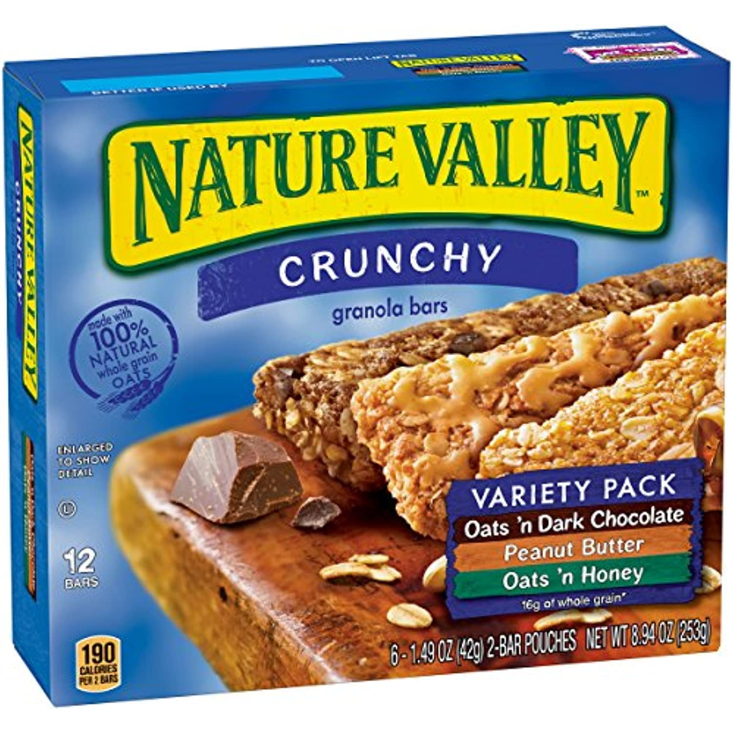 Nature Valley Variety Pack Crunchy Granola Bars, 6 ct / 1.49 oz - Ralphs