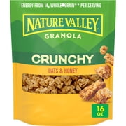 Nature Valley Crunchy Oats and Honey Granola Pouch, 16 oz