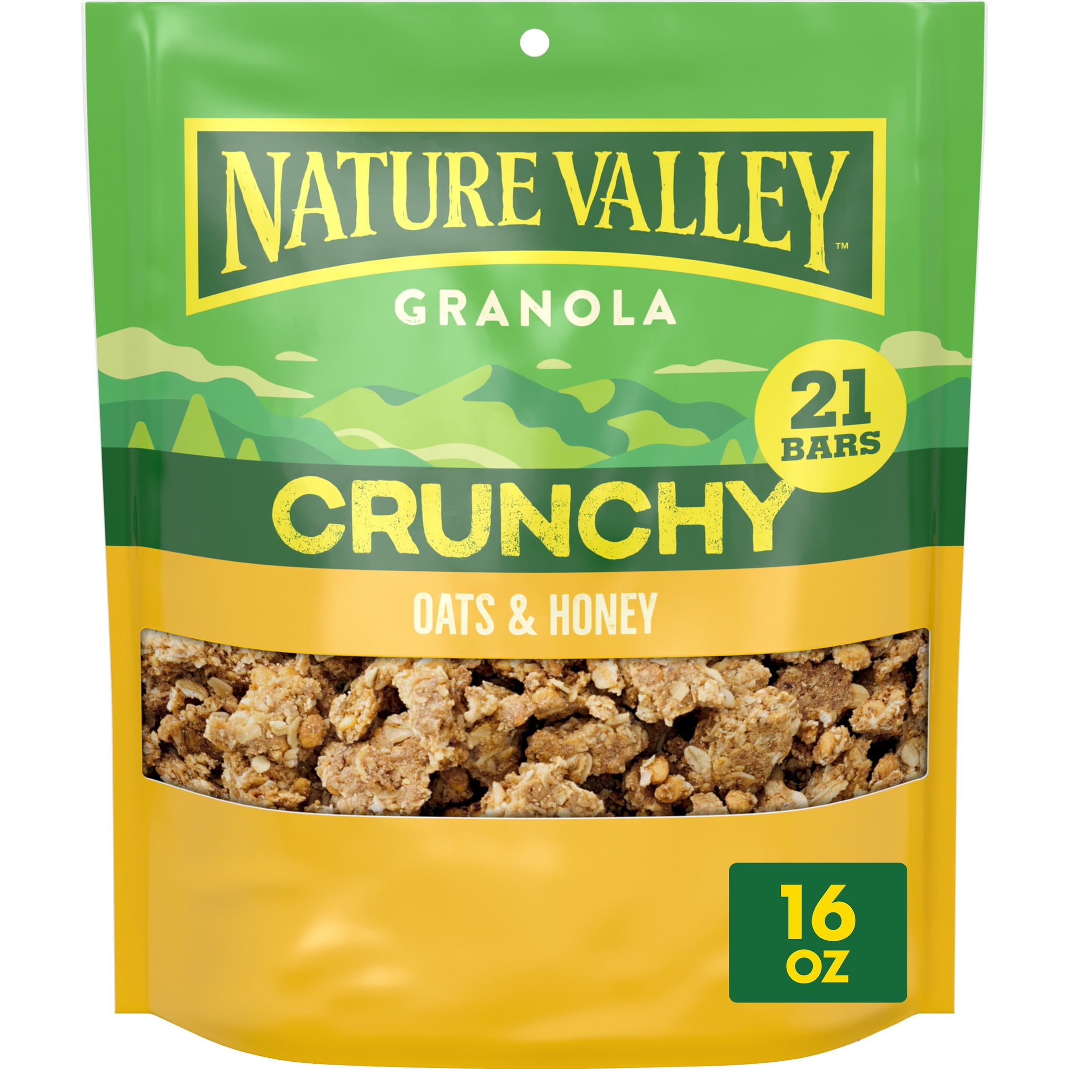 Nature Valley Crunchy Oats and Honey Granola Pouch, 16 oz
