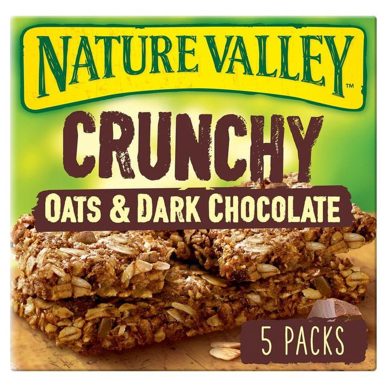 Nature Valley Crunchy Oats & Dark Chocolate Cereal Bars 5 x 42g