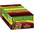 thumbnail image 1 of Nature Valley Crunchy Oats 'n Dark Chocolate Granola Bars, 36 Bars, 26.82 OZ  (18 Pouches), 1 of 9