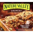 Nature Valley, Crunchy Oats'n Dark Chocolate Granola Bars, 8.94oz Box