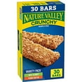 thumbnail image 1 of Nature Valley Granola Bars, Crunchy, Peanut Butter and Oats 'n Honey, 30 ct, 1 of 3
