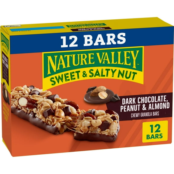 Nature Valley Granola Bars, Dark Chocolate Peanut Almond, 12 ct, 14.4 OZ