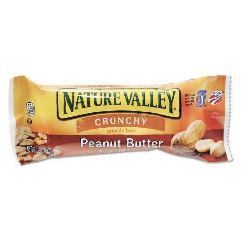 Granola Bars, Peanut Butter Cereal, 1.5 oz Bar, 18/Box Granola Bars, Peanut Butter Cereal, 1.5 oz Bar, 18/Box