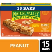 Nature Valley Sweet and Salty Nut Granola Bars, Peanut, 15 Bars, 18 oz